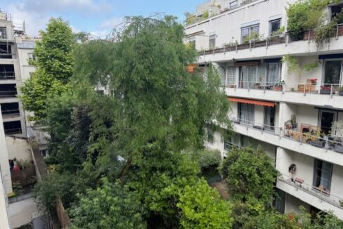 vue jardin